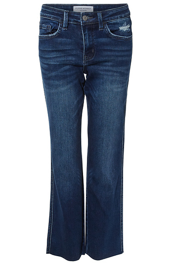Mid Rise Straight Jean Slide 1