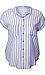 Striped Button Front Thumb 1