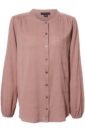 Sanctuary Button Front Blouse Slide 1