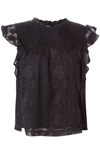 Sanctuary Sleeveless Ruffle Top Slide 1