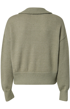 Quarter Zip Pullover in Olive S/M - M/L | DAILYLOOK