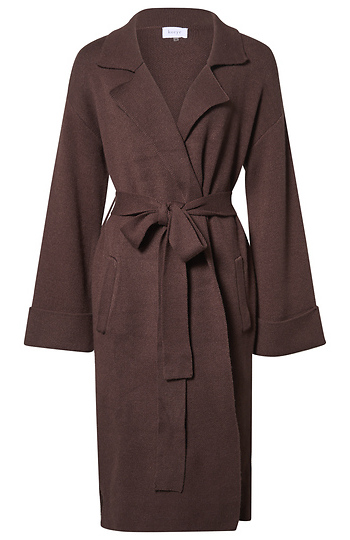 Long Sleeve Tie Coat Slide 1