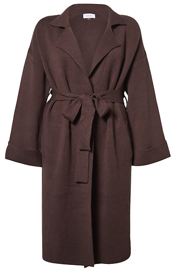 Long Sleeve Tie Coat Slide 1