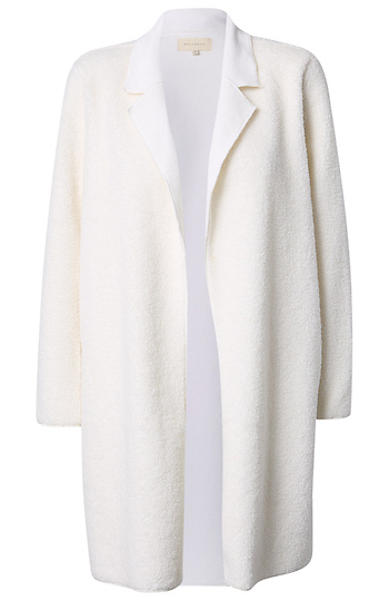 Long Sleeve Sherpa Coat Slide 1