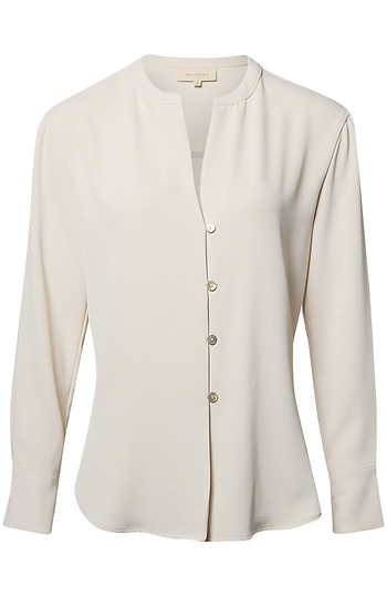 Button Front V-Neck Slide 1