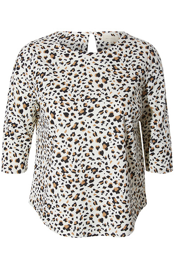 Long Sleeve Printed Top Slide 1