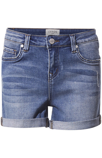 Single Fold Hem Shorts Slide 1
