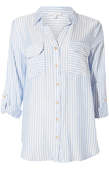 Striped Button Up Slide 1