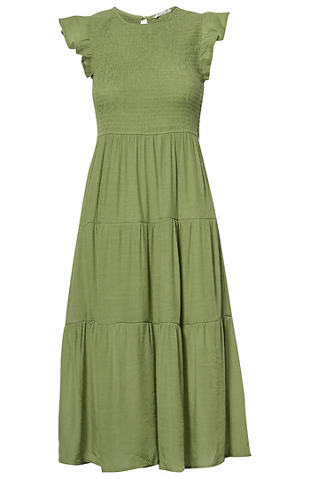Midi Tiered Dress Slide 1