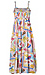 Tropical Print Maxi Dress Thumb 2