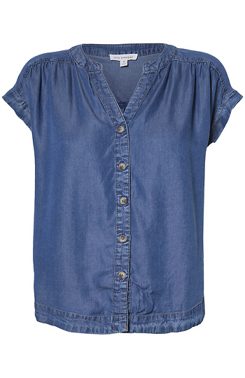 Button Down Short Sleeve Slide 1
