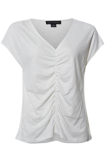 Sanctuary Ruched Tee Slide 1
