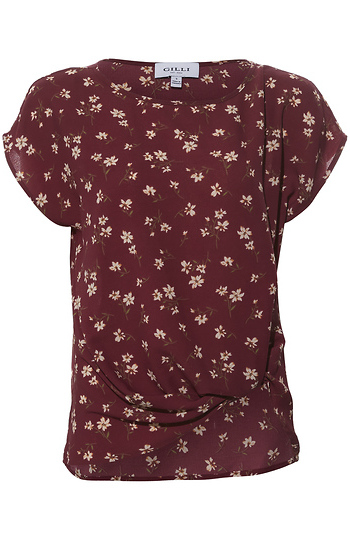 Floral Side Knot Top Slide 1