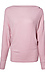 Katie Zipped Boat Neck Long Sleeve Top Thumb 1