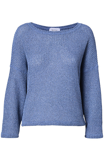 Open Weave Knit Top Slide 1