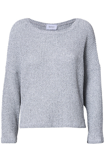 Open Weave Knit Top Slide 1