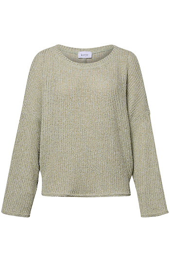 Open Weave Knit Top Slide 1