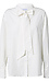 Neck Tie Button Up Blouse Thumb 1