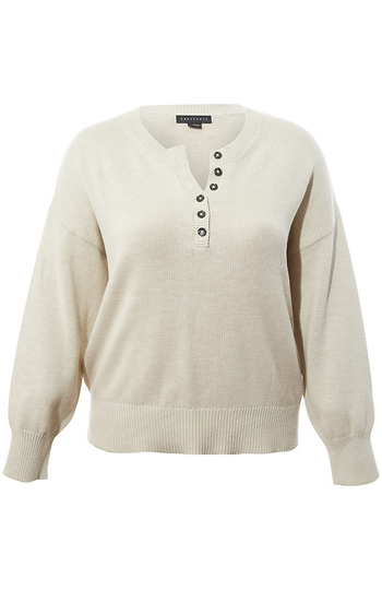 Sanctuary Button Detail Sweater Slide 1