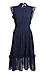 Swiss Dot Midi Dress Thumb 1