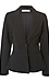 Single Button Crepe Blazer Thumb 1