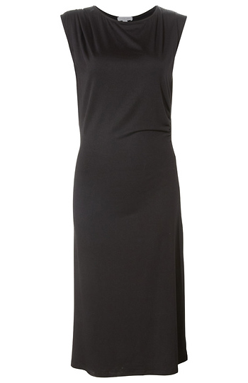 Side Ruched Sleeveless Midi Dress Slide 1