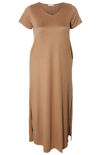 Side Hem Slit Maxi Dress Slide 1
