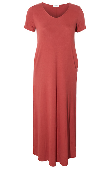 Side Hem Slit Maxi Dress Slide 1