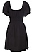 Short Puff Sleeve Mini Dress Thumb 2