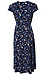 Floral Faux Wrap Dress Thumb 2