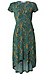 Floral Faux Wrap Dress Thumb 1