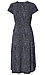 Faux Wrap Short Sleeve Dress Thumb 2