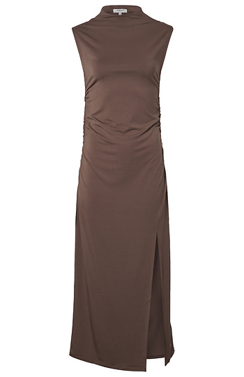 Sleeveless Ruched Dress Slide 1