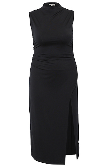 Sleeveless Ruched Dress Slide 1