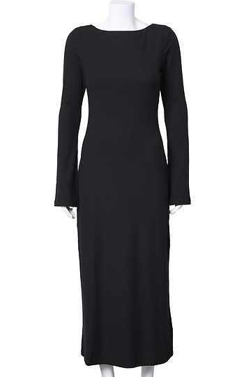 Boat Neck Midi Dress Slide 1