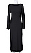 Boat Neck Midi Dress Thumb 1