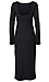 Boat Neck Midi Dress Thumb 2