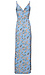 Floral Maxi Dress with Side Slit Thumb 2