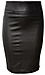 Faux Leather Pencil Skirt Thumb 1