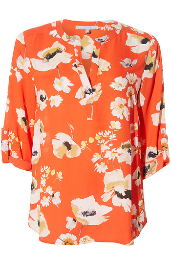 Daniel Rainn Split Neck Top Slide 1