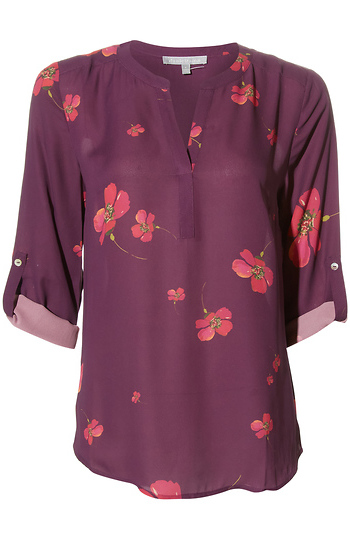 Daniel Rainn Split Neck Top Slide 1