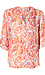 Daniel Rainn Split Neck Printed Blouse Thumb 1