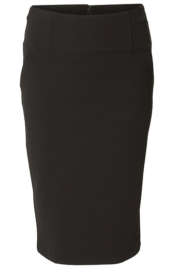 Crepe Pencil Skirt Slide 1