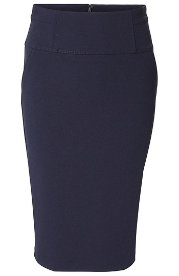 Crepe Pencil Skirt Slide 1