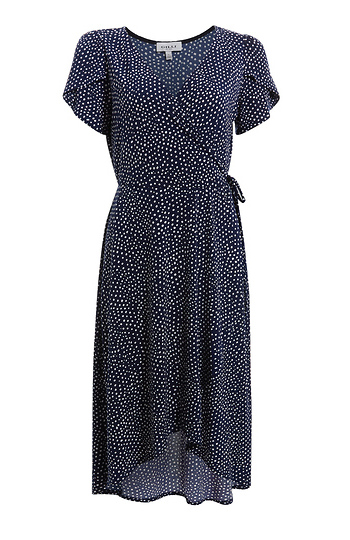 Faux Wrap Dress Slide 1