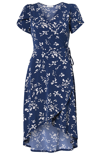 Faux Wrap Dress Slide 1