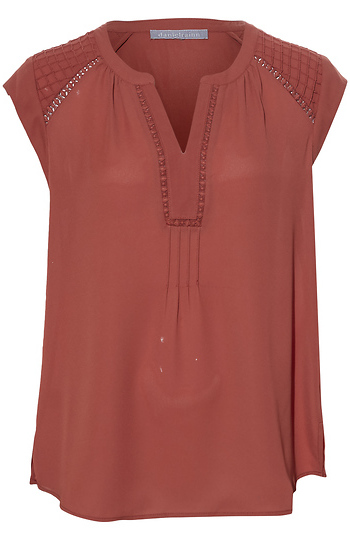 Daniel Rainn Crochet Detail Top Slide 1