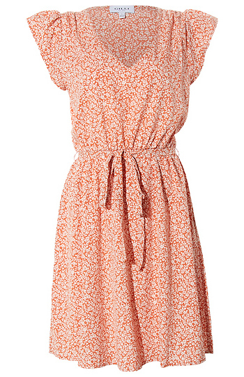 Ruffle Sleeve Mini Dress Slide 1
