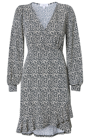 Surplice Mini Dress Slide 1