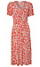 Puff Sleeve Midi Dress Thumb 1